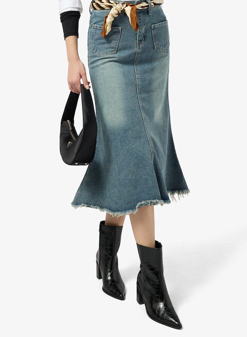 GLAMOROUS Pointed toe croc ankle boots - Image 5